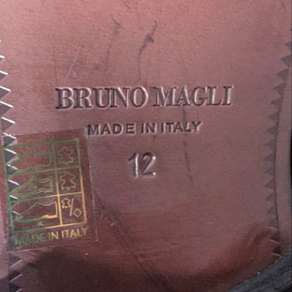 Bruno Magli Arden  Brown Penny Loafer (Men)...Size 12 - Picture 9 of 9